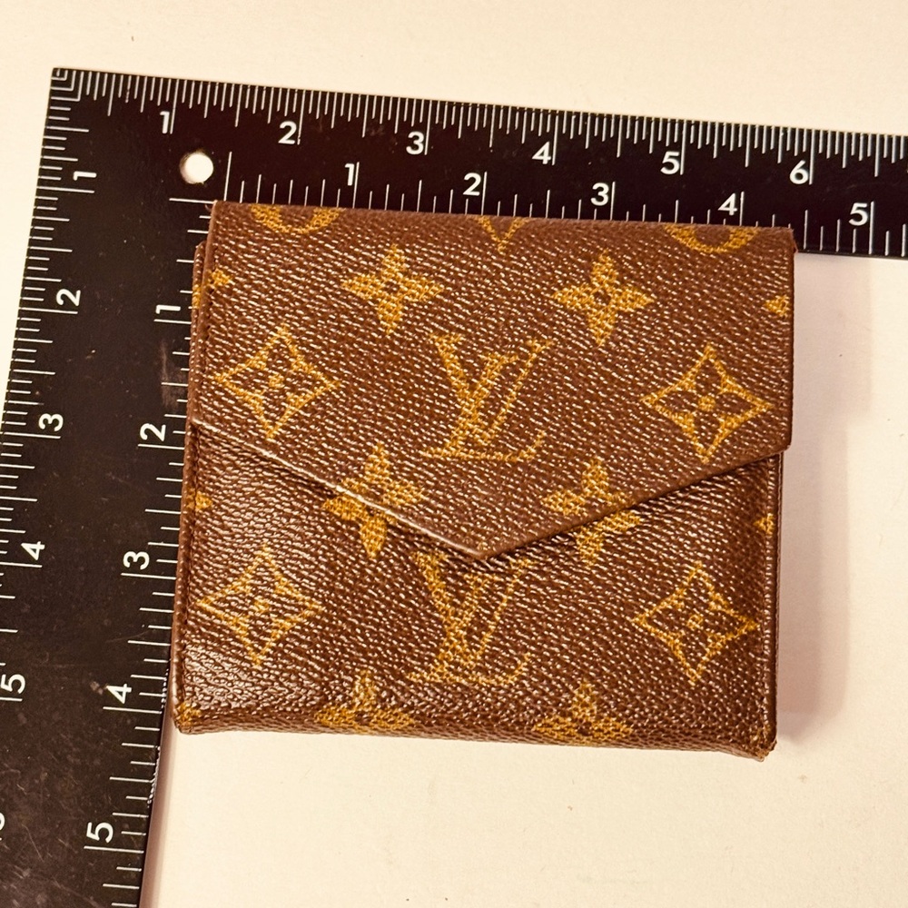 Louis Vuitton Elise Brown Monogram bifold Wallet - Picture 5 of 12